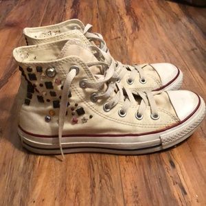 Free People x Converse be jeweled hightop allstars